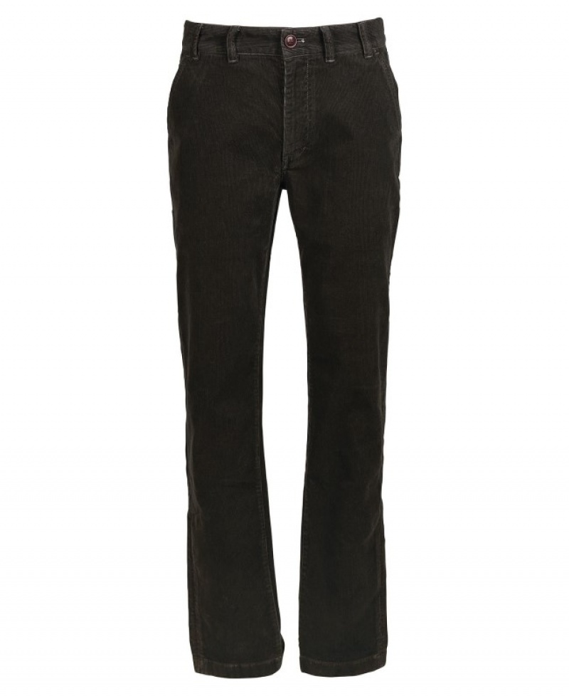 Barbour Neuston Stretch-Cord Negrii | VUEO2306