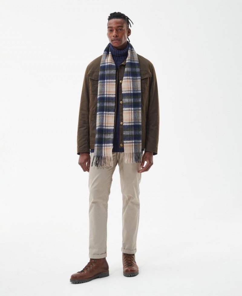 Barbour New Check Tartan Bej | ISAM9972