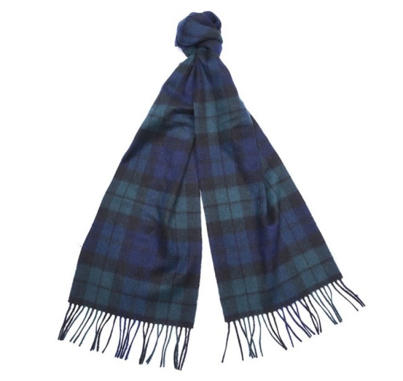 Barbour New Check Tartan Negrii | NJRT3064