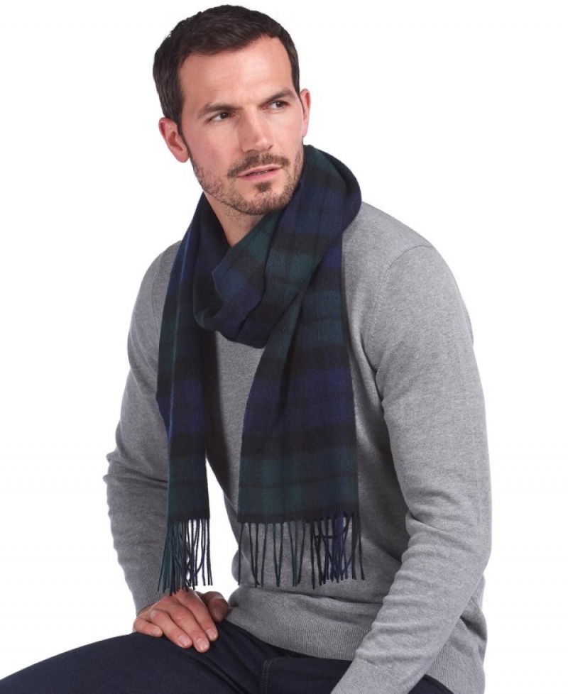 Barbour New Check Tartan Negrii | NJRT3064