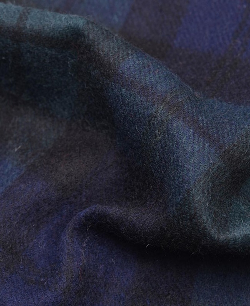 Barbour New Check Tartan Negrii | NJRT3064
