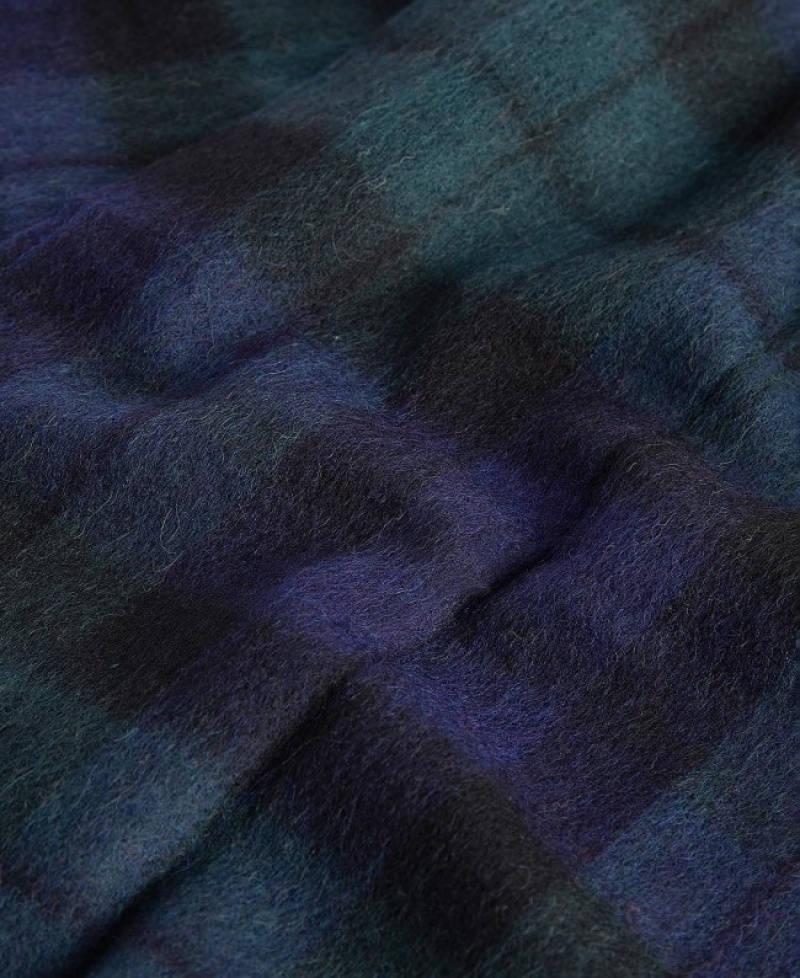 Barbour New Check Tartan Negrii | NJRT3064