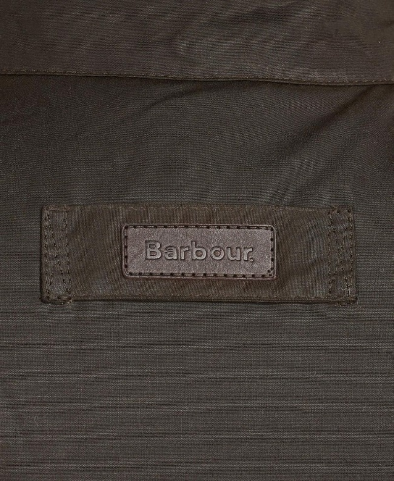 Barbour New Westmorland Wax Gilet Masline Verzi | IULH9778