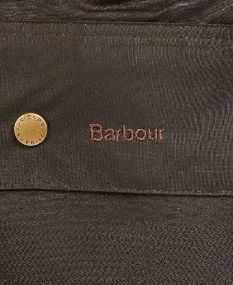 Barbour New Westmorland Wax Gilet Masline Verzi | IULH9778