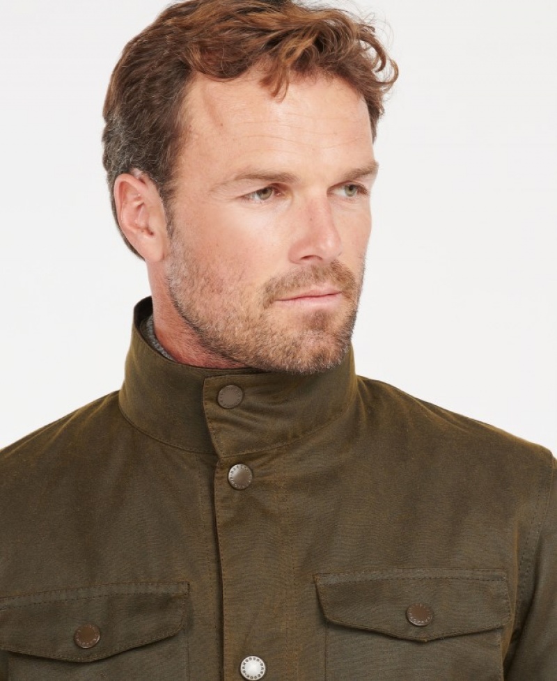 Barbour Ogston Bumbac Masline Verzi | PZMB1049