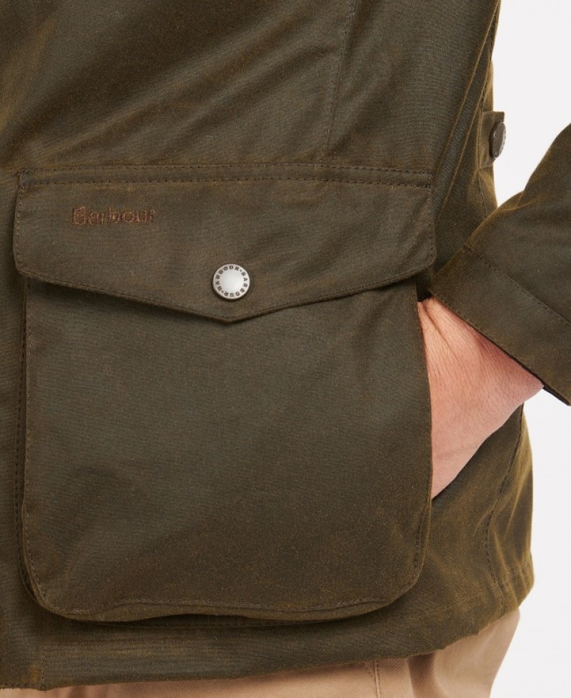 Barbour Ogston Bumbac Masline Verzi | PZMB1049