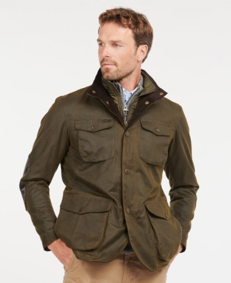 Barbour Ogston Bumbac Masline Verzi | PZMB1049