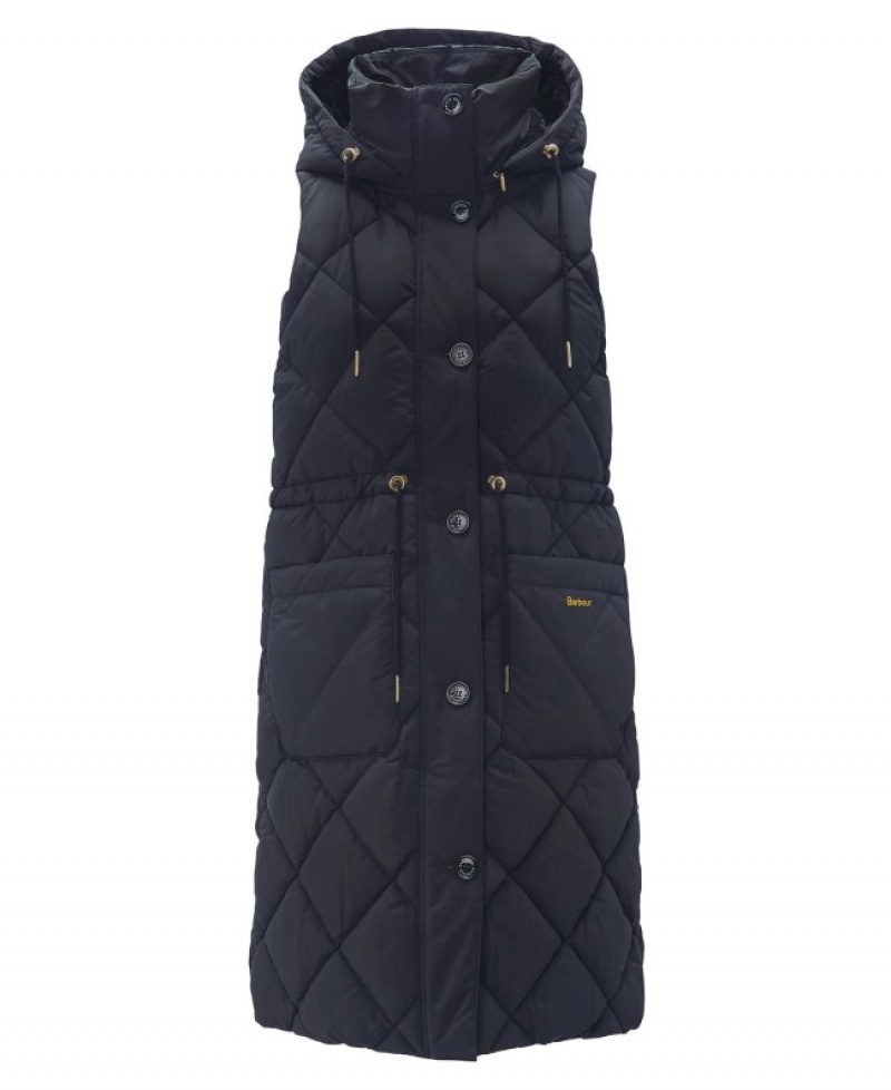 Barbour Orinsay Gilet Negrii | ZSDV1032