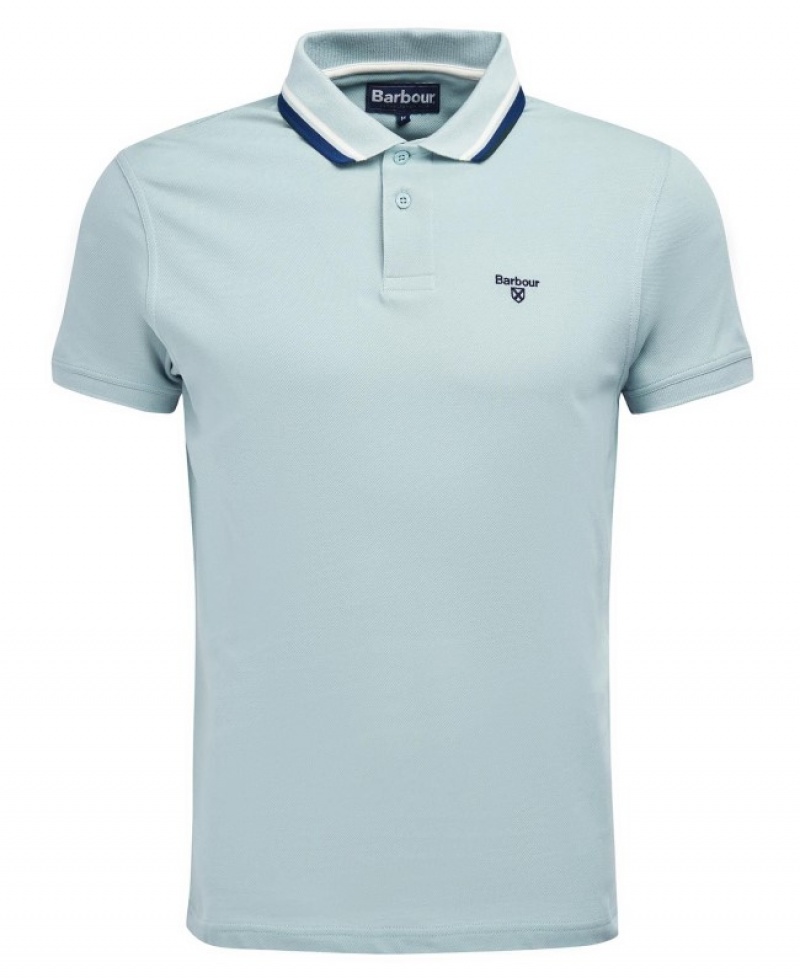 Barbour Otterburn Albastri Deschis | KVAX8741