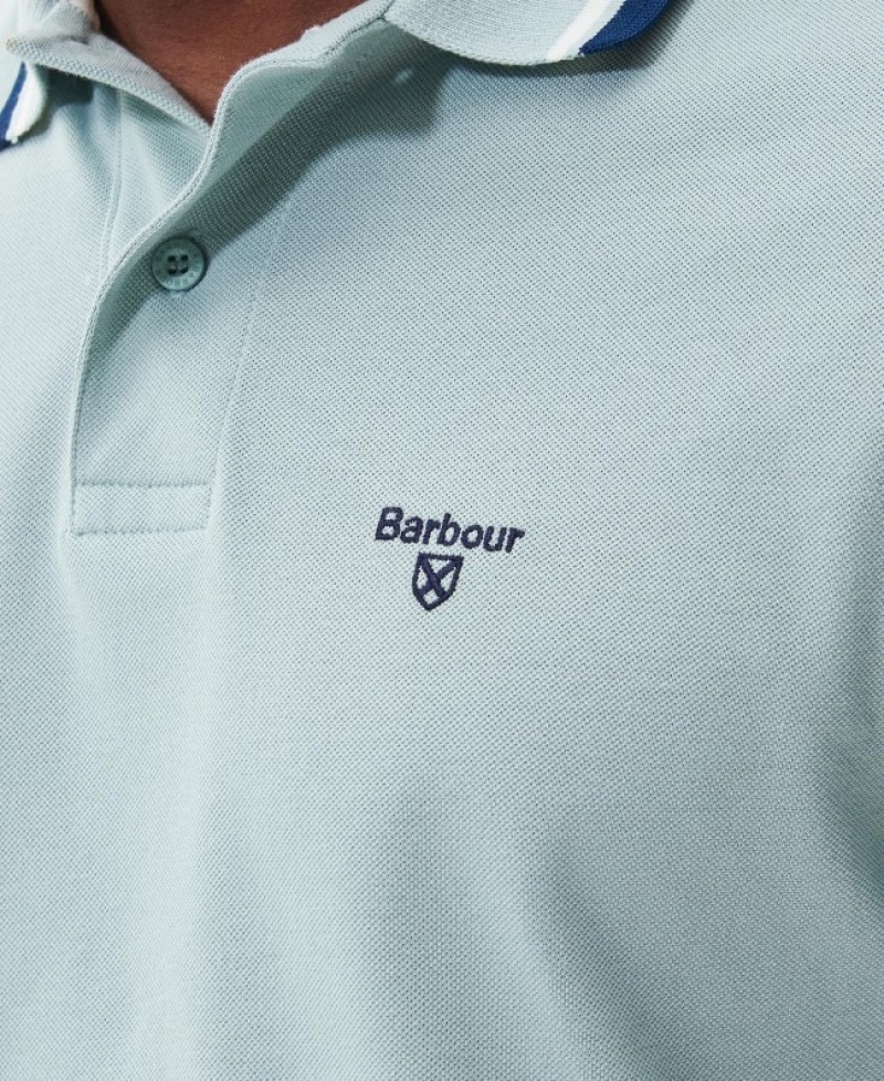 Barbour Otterburn Albastri Deschis | KVAX8741