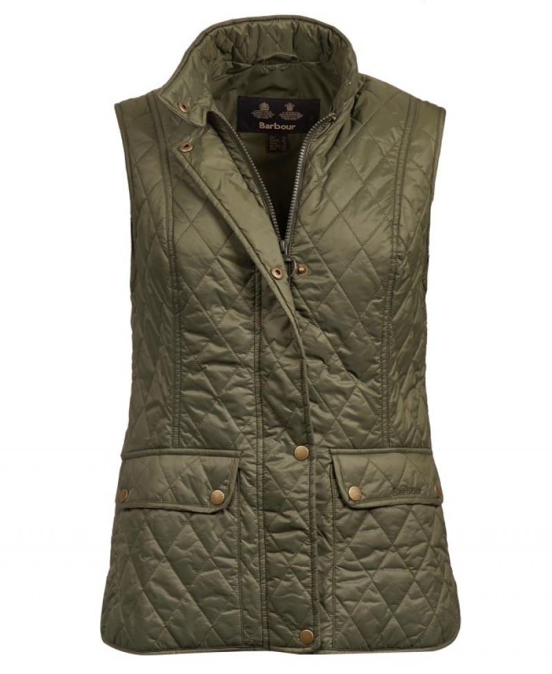 Barbour Otterburn Gilet Masline Verzi | VKOQ4595