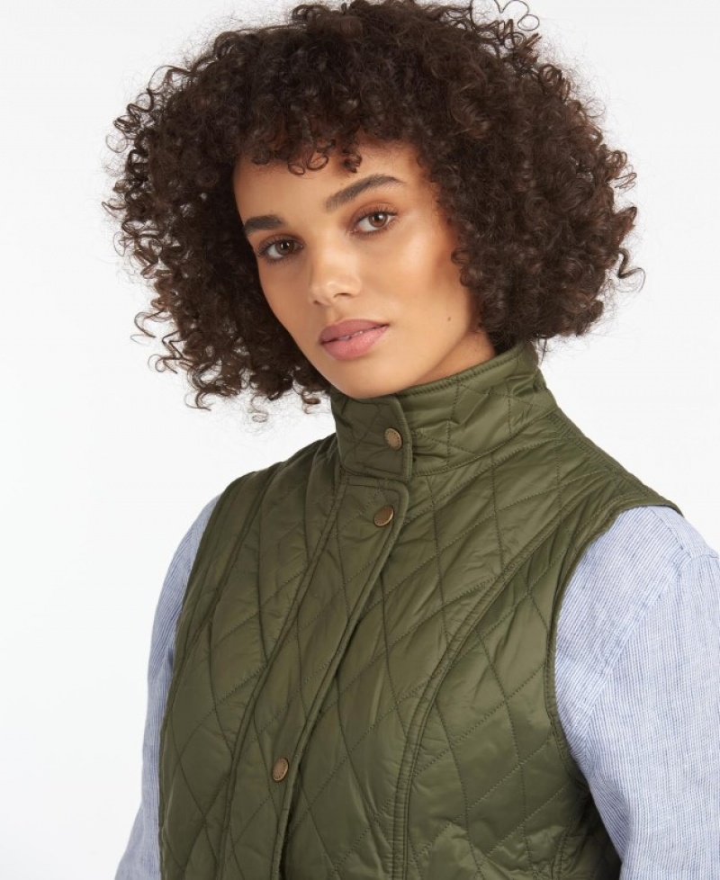 Barbour Otterburn Gilet Masline Verzi | VKOQ4595