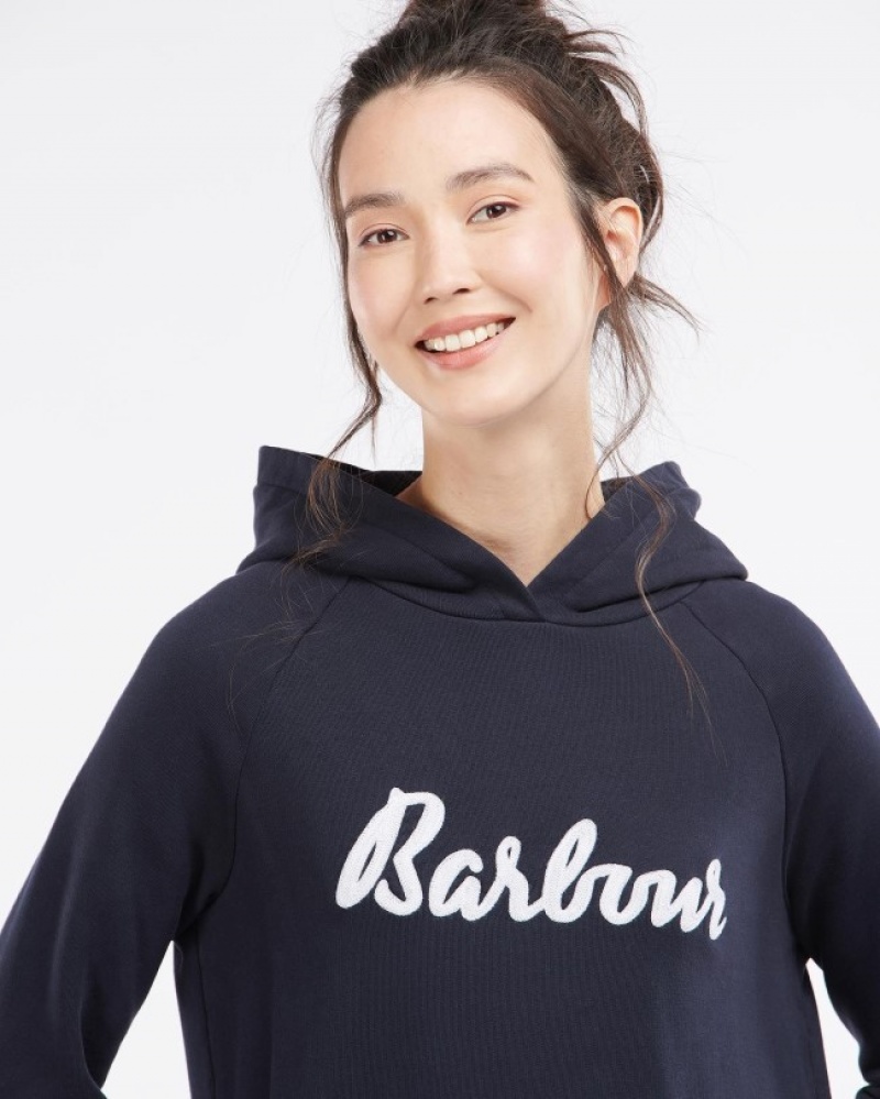 Barbour Otterburn Hoodie Bleumarin | GYXF6479
