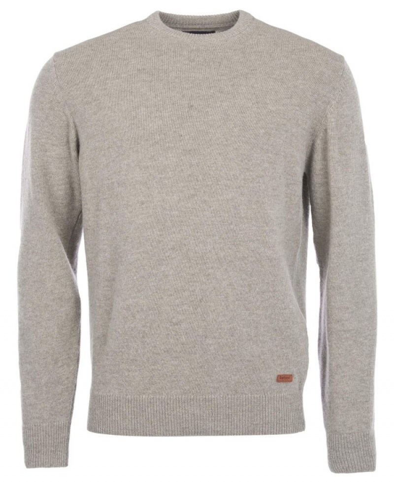 Barbour Patch Crew Neck Bej | FNNP0710