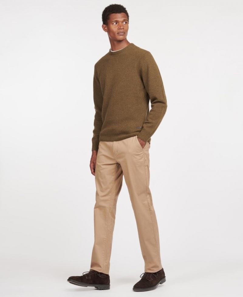 Barbour Patch Crew Neck Verzi | MLFY2471