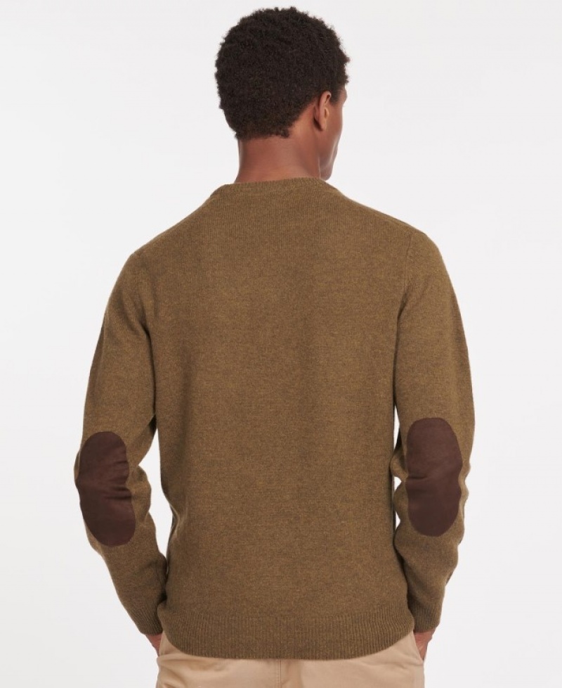 Barbour Patch Crew Neck Verzi | MLFY2471