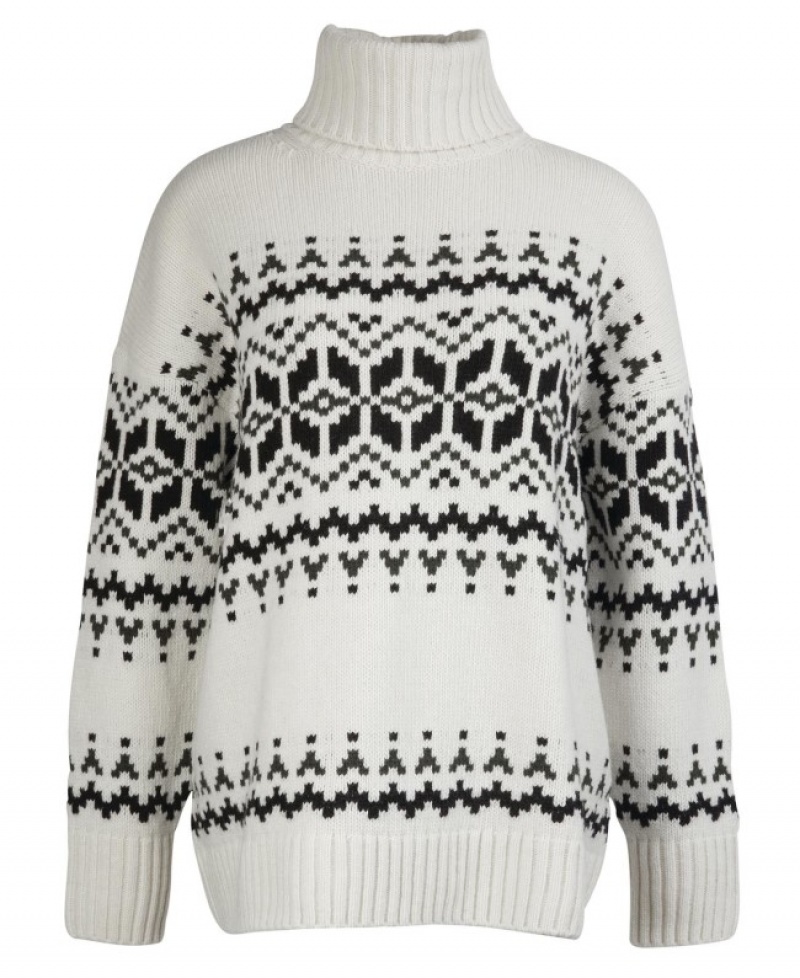 Barbour Patrisse Tricotate Albi | QMHX9005
