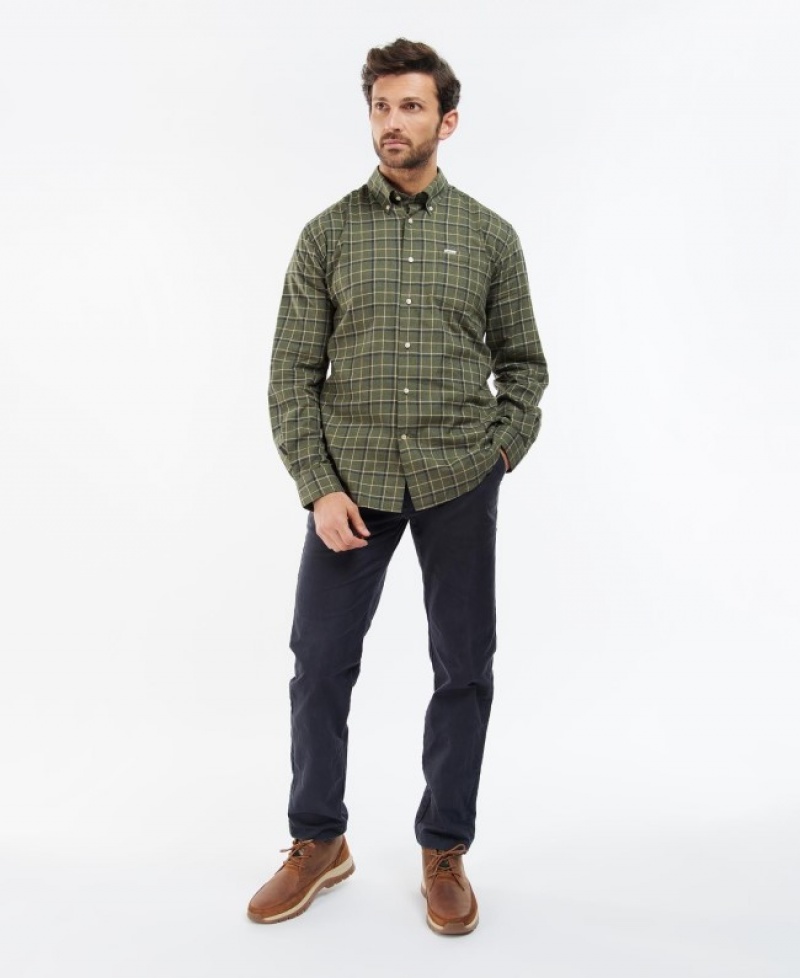 Barbour Pelton Regular Verzi | PJBF7313