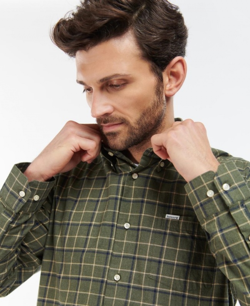 Barbour Pelton Regular Verzi | PJBF7313