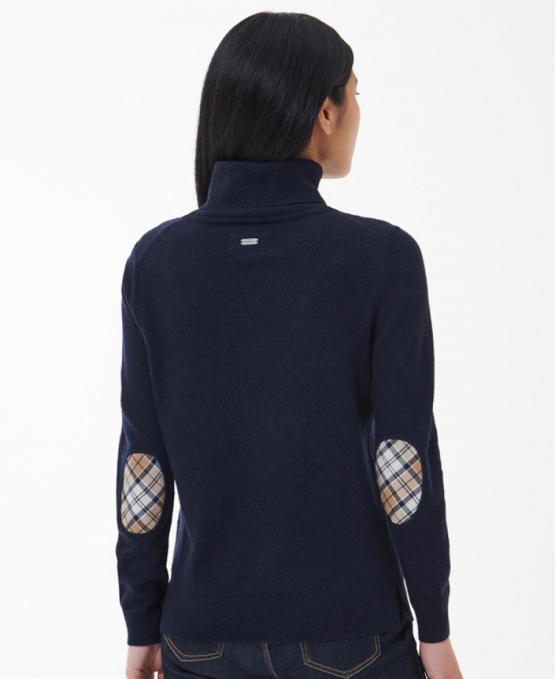 Barbour Pendle Roll-Neck Bleumarin | GVWC8830