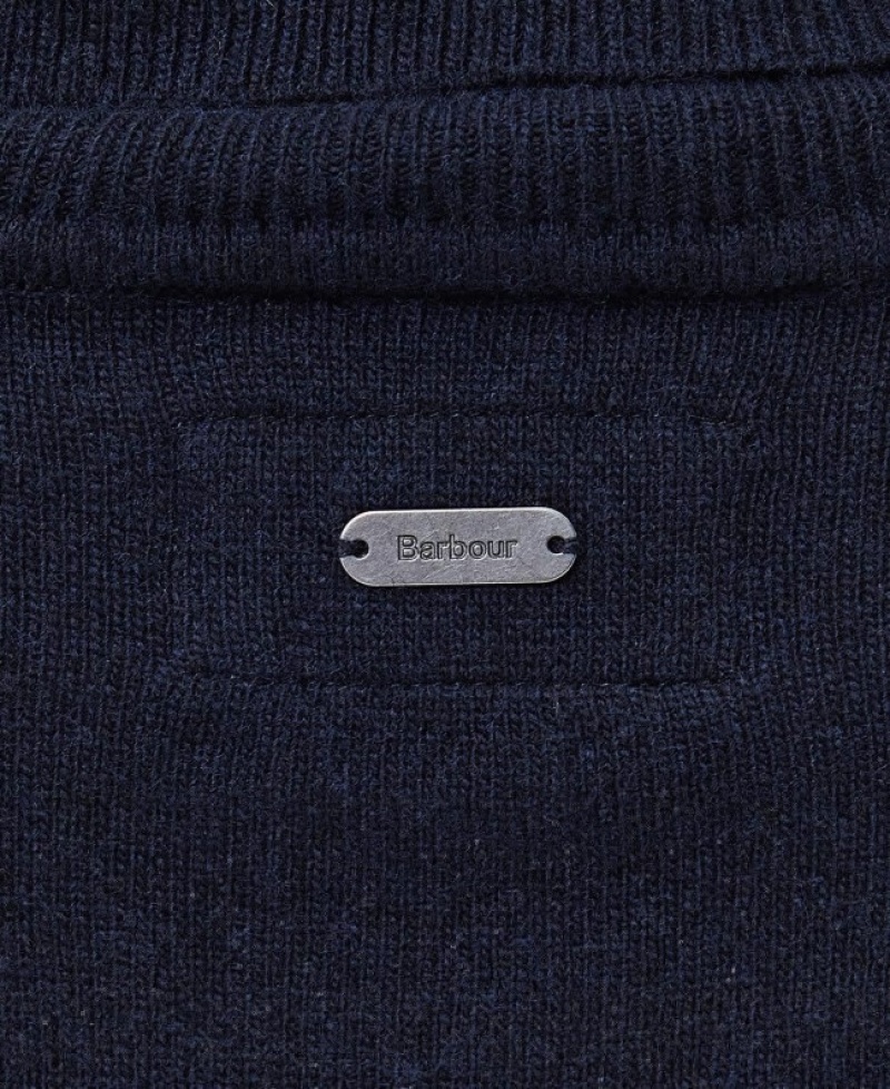 Barbour Pendle Roll-Neck Bleumarin | GVWC8830