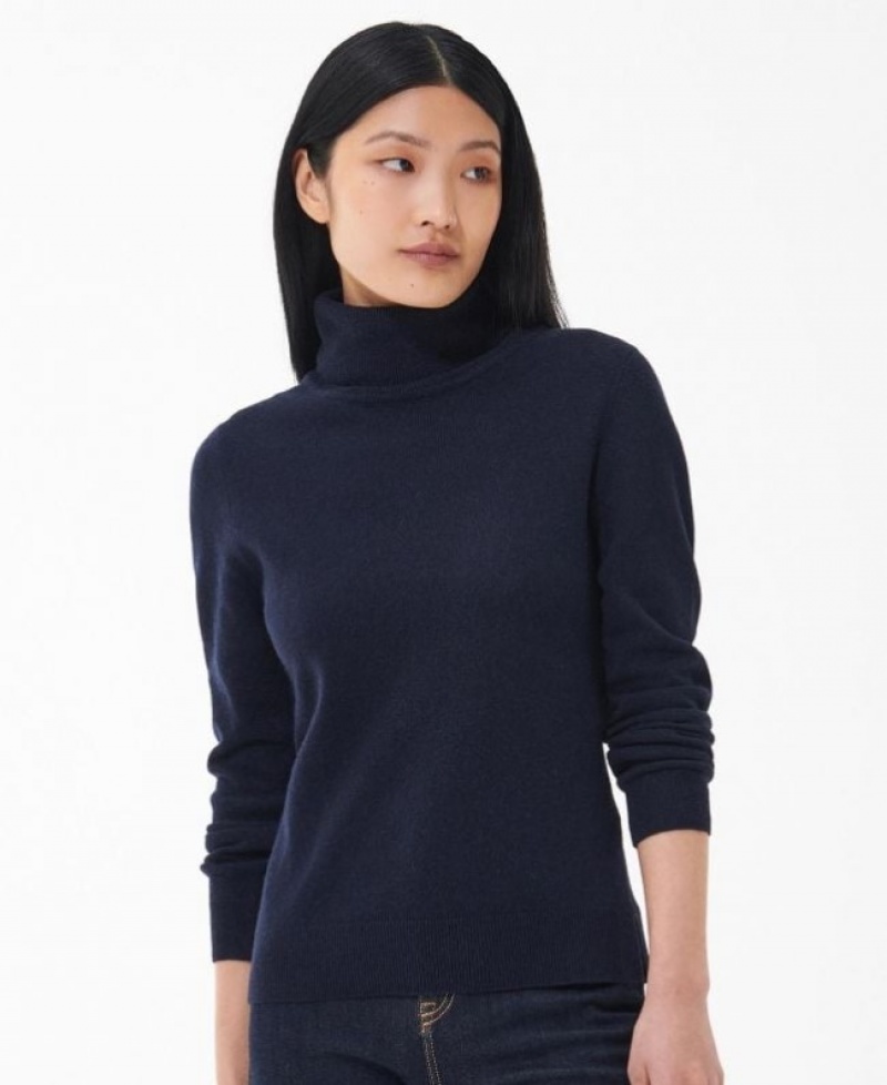 Barbour Pendle Roll-Neck Bleumarin | GVWC8830