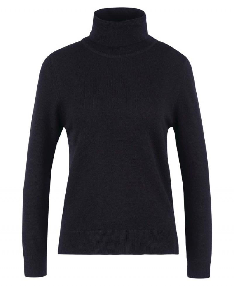 Barbour Pendle Roll-Neck Negrii | IUSG7093