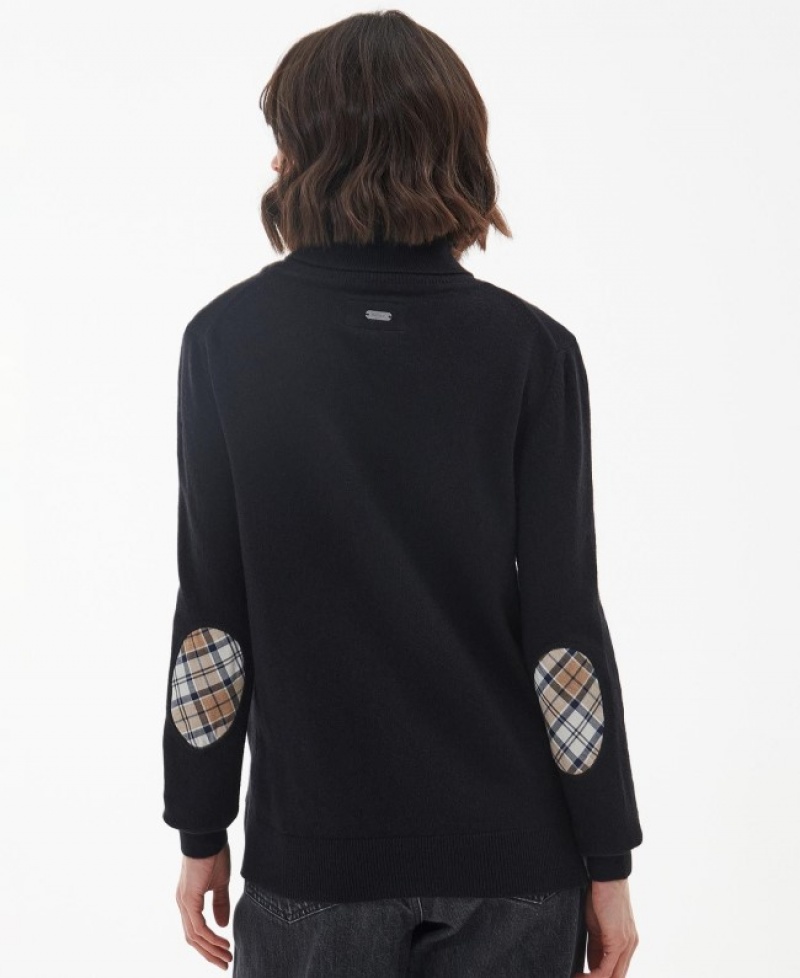 Barbour Pendle Roll-Neck Negrii | IUSG7093