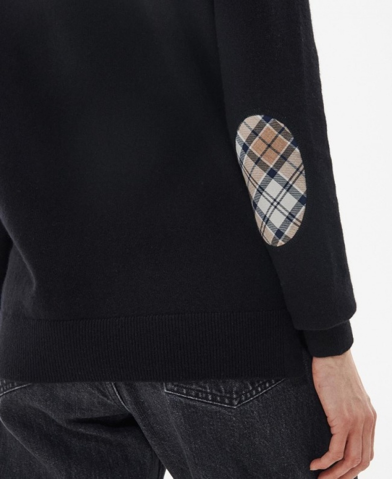 Barbour Pendle Roll-Neck Negrii | IUSG7093