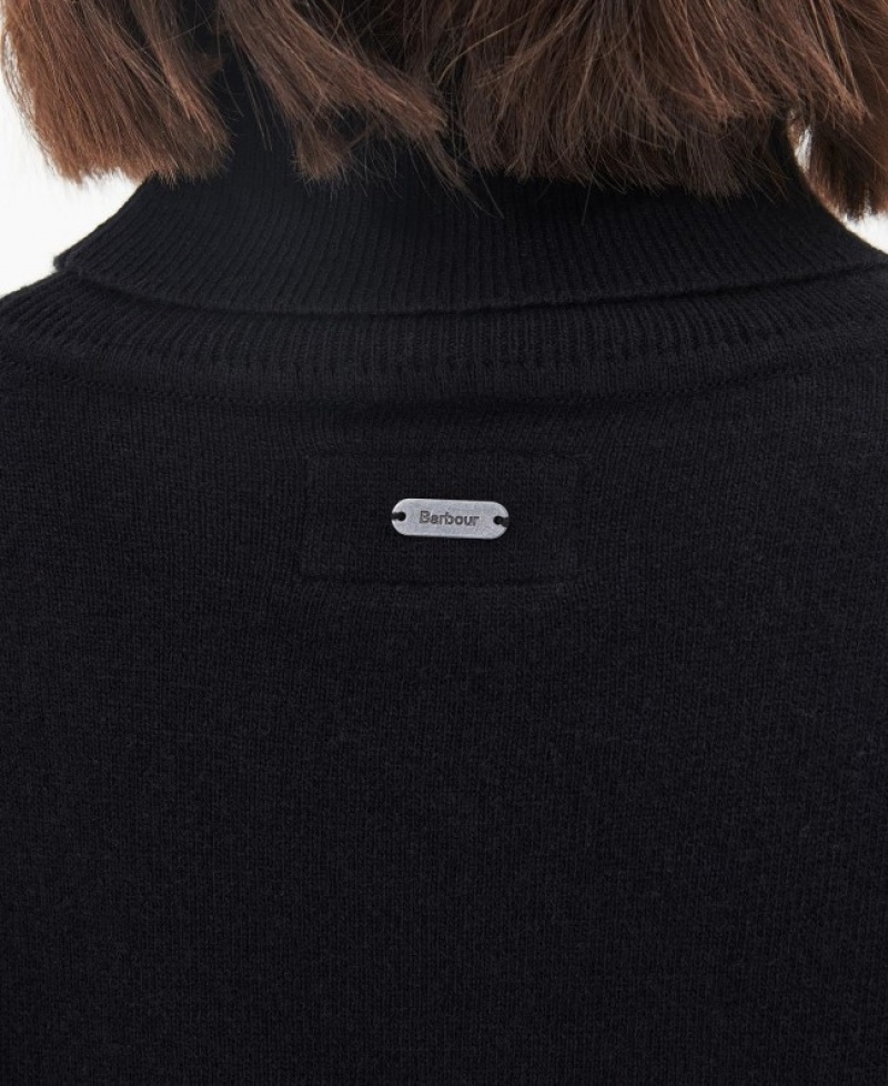 Barbour Pendle Roll-Neck Negrii | IUSG7093
