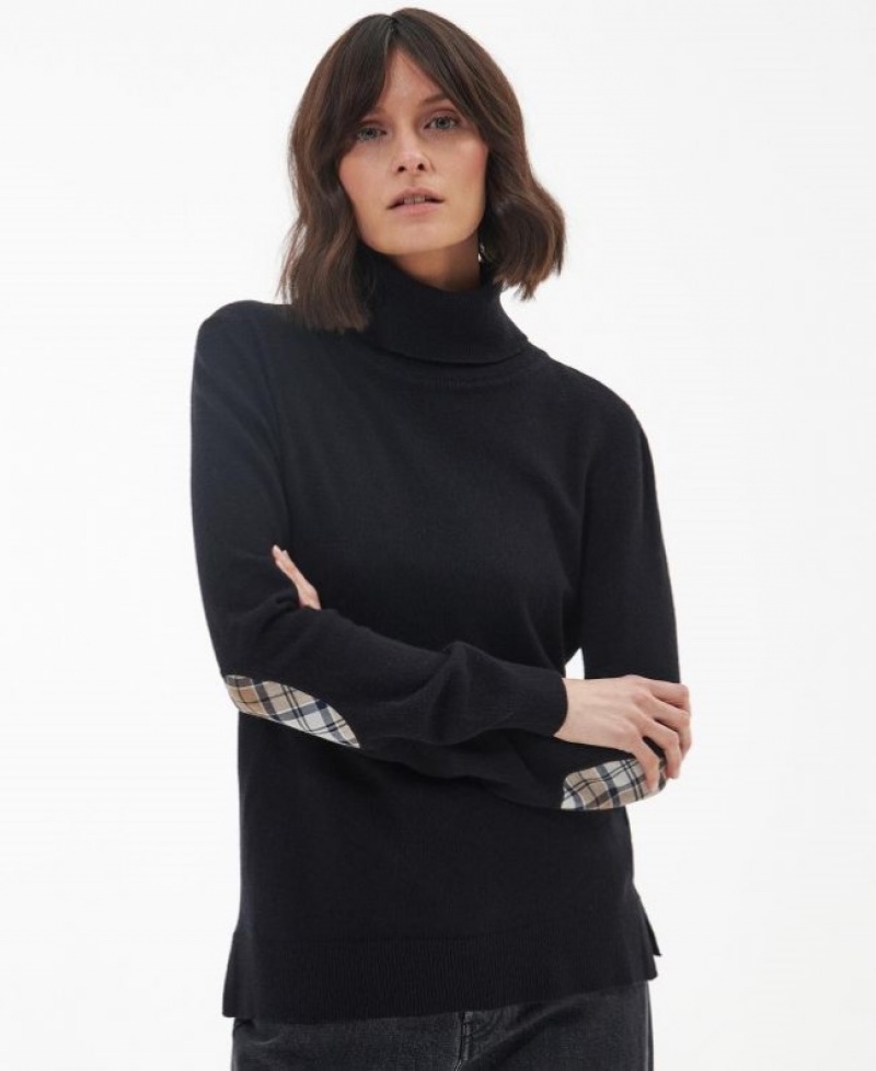 Barbour Pendle Roll-Neck Negrii | IUSG7093