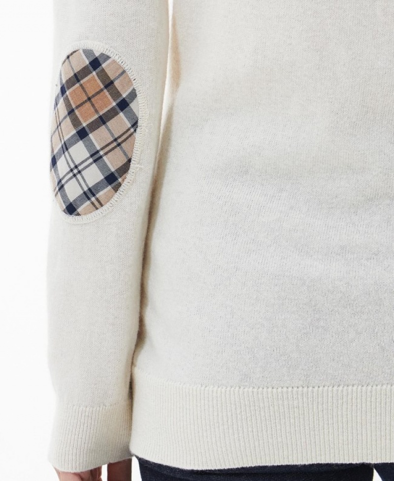 Barbour Pendle Tricotate Albi | OGUB8255