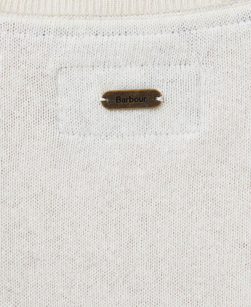 Barbour Pendle Tricotate Albi | OGUB8255