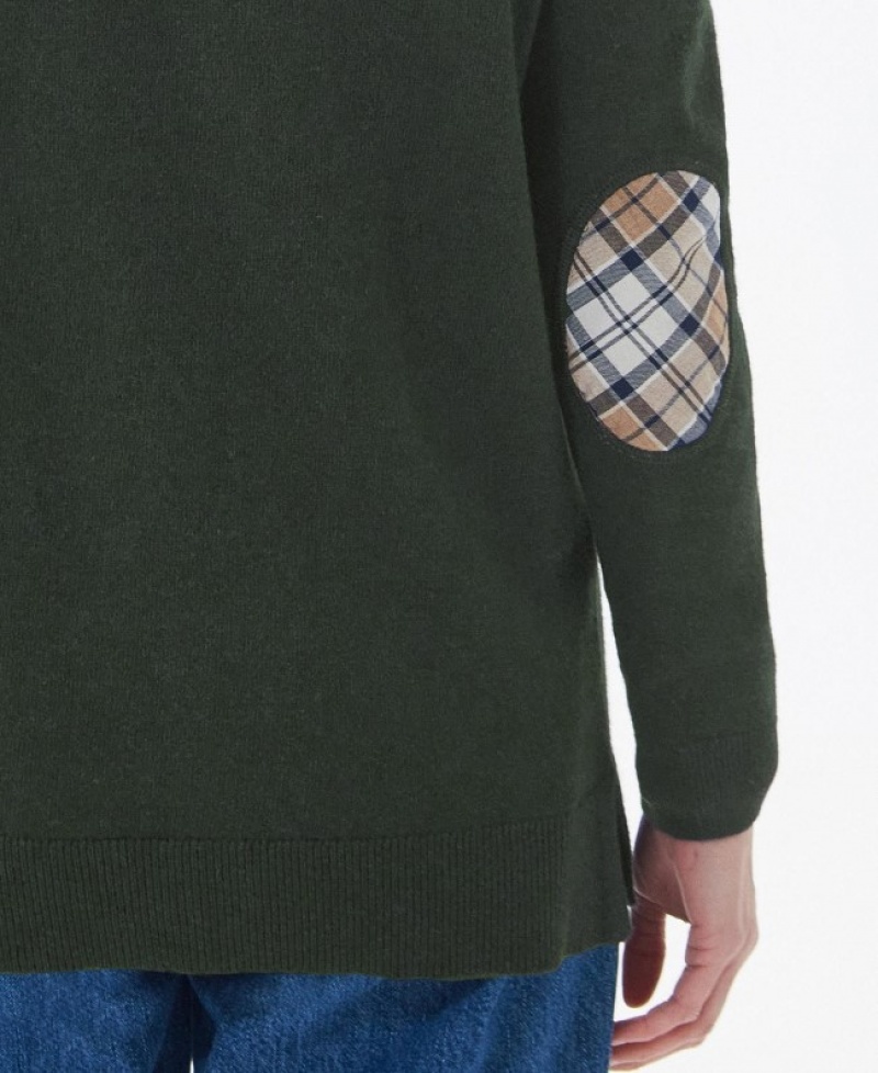 Barbour Pendle Tricotate Verzi | ZTIP1238