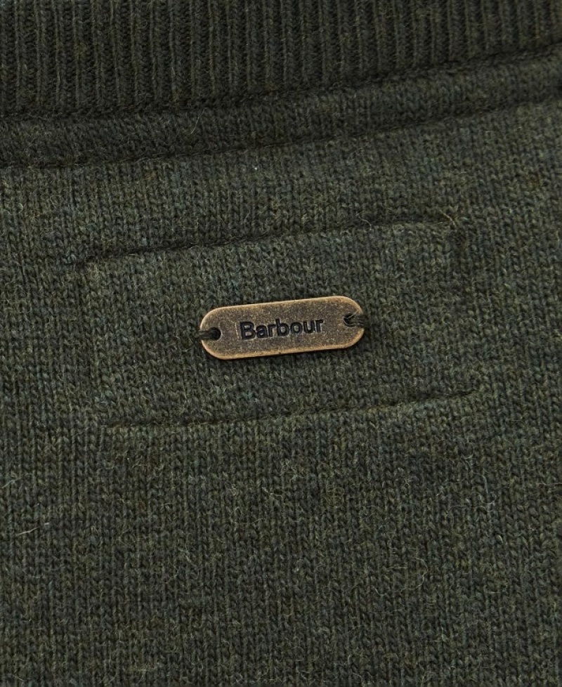 Barbour Pendle Tricotate Verzi | ZTIP1238