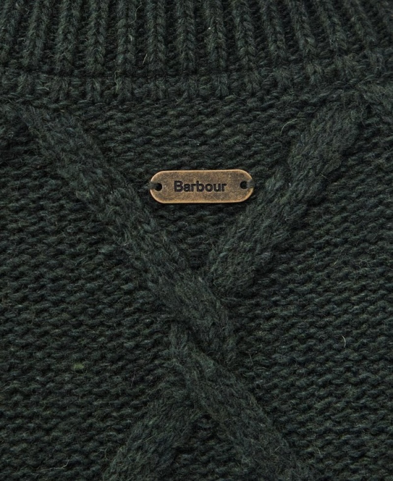 Barbour Perch Tricotate Verzi | GBRY1998