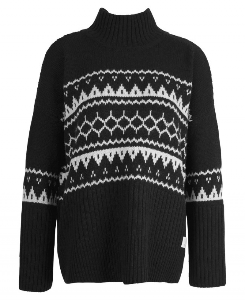 Barbour Pine Tricotate Negrii | NTBX3806
