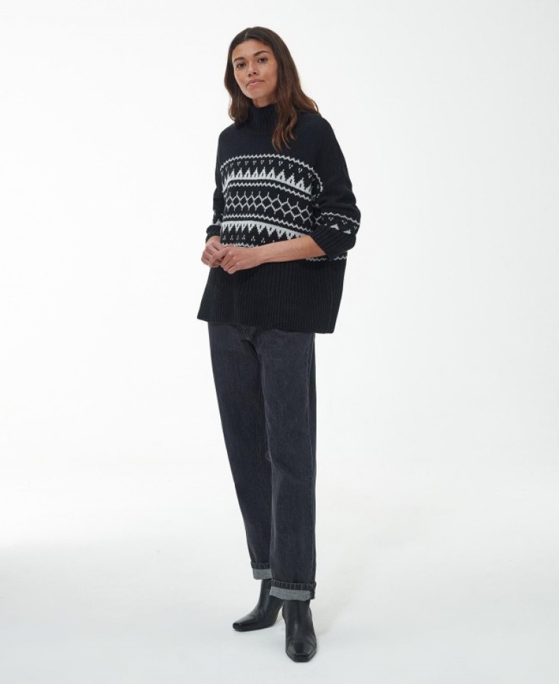 Barbour Pine Tricotate Negrii | NTBX3806