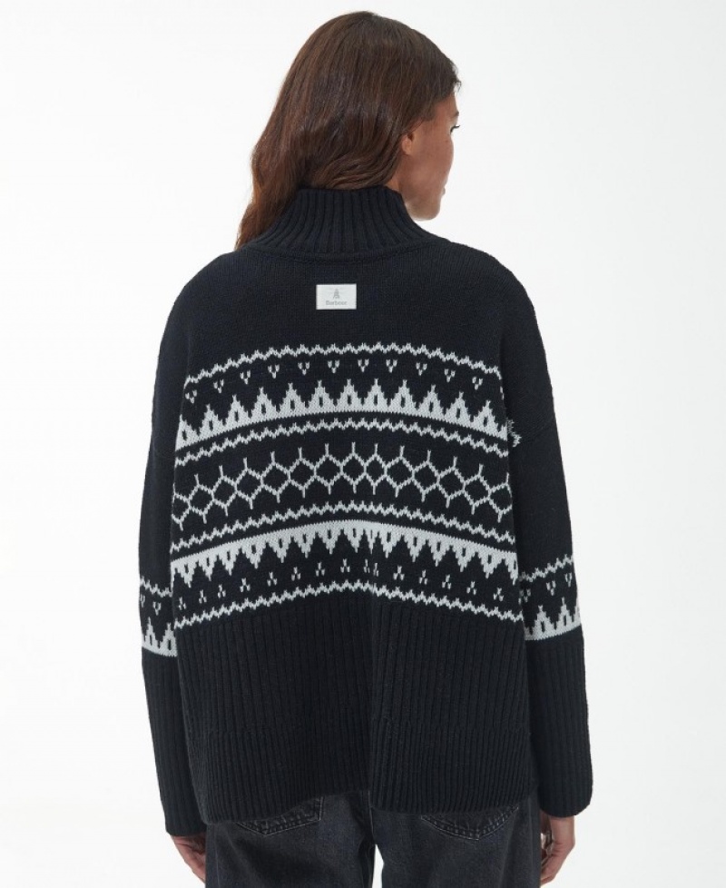 Barbour Pine Tricotate Negrii | NTBX3806
