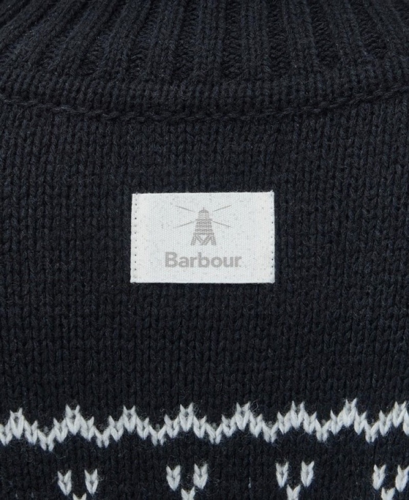 Barbour Pine Tricotate Negrii | NTBX3806