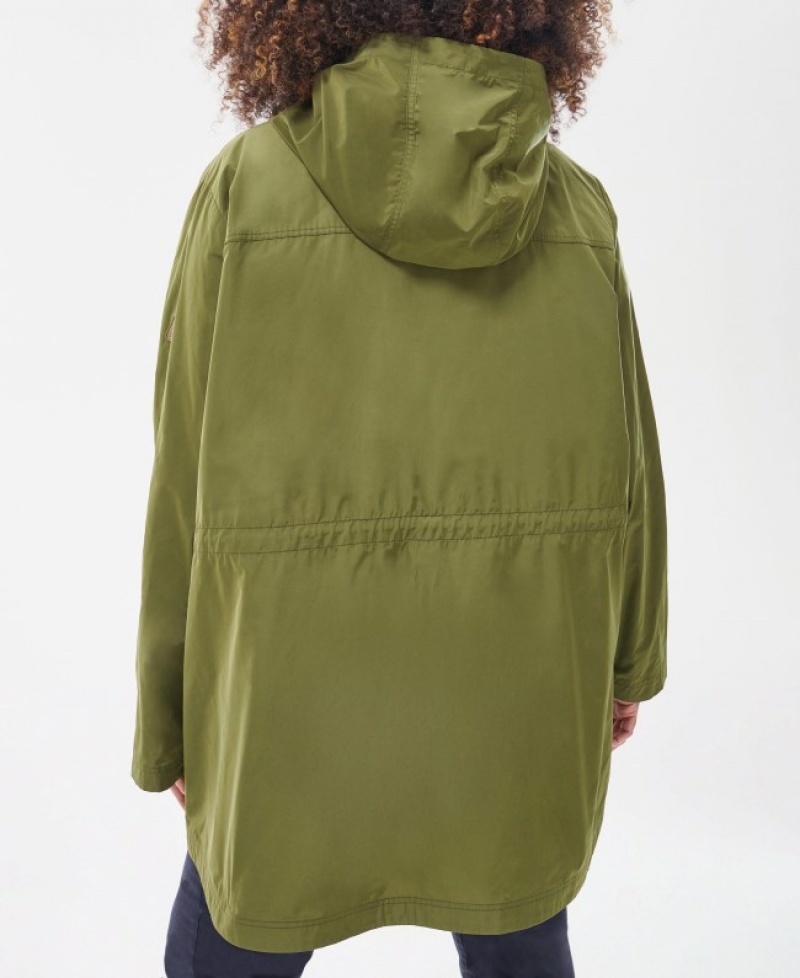 Barbour Plus Maara Showerproof Verzi | HJFN9700