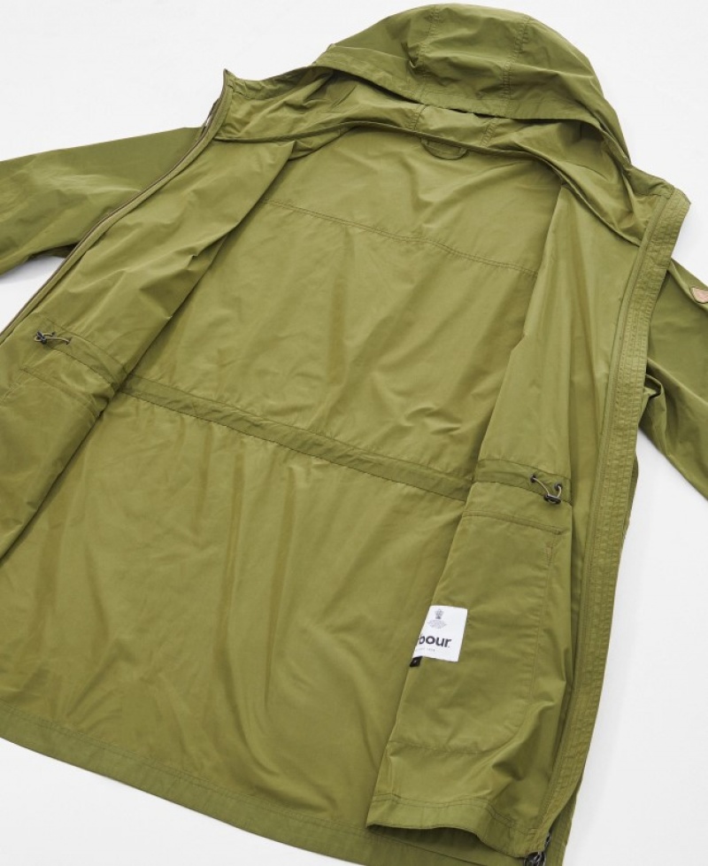 Barbour Plus Maara Showerproof Verzi | HJFN9700