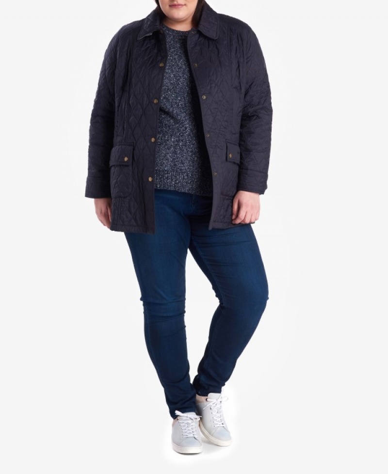 Barbour Plus Summer Beadnell Violet Inchis | ETMK2342