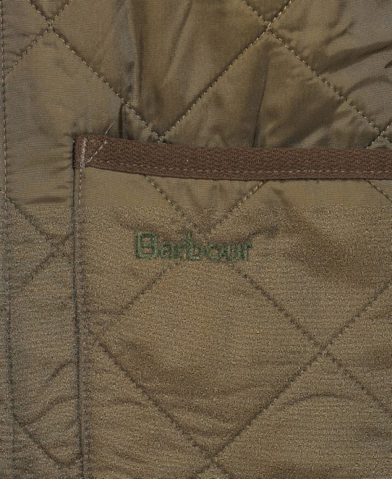 Barbour Polarquilt Zip-In Liner Waistcoat Masline Verzi | IUYE8748