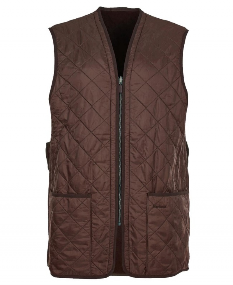 Barbour Polarquilt Zip-In Liner Waistcoat Maro | XPOH3670