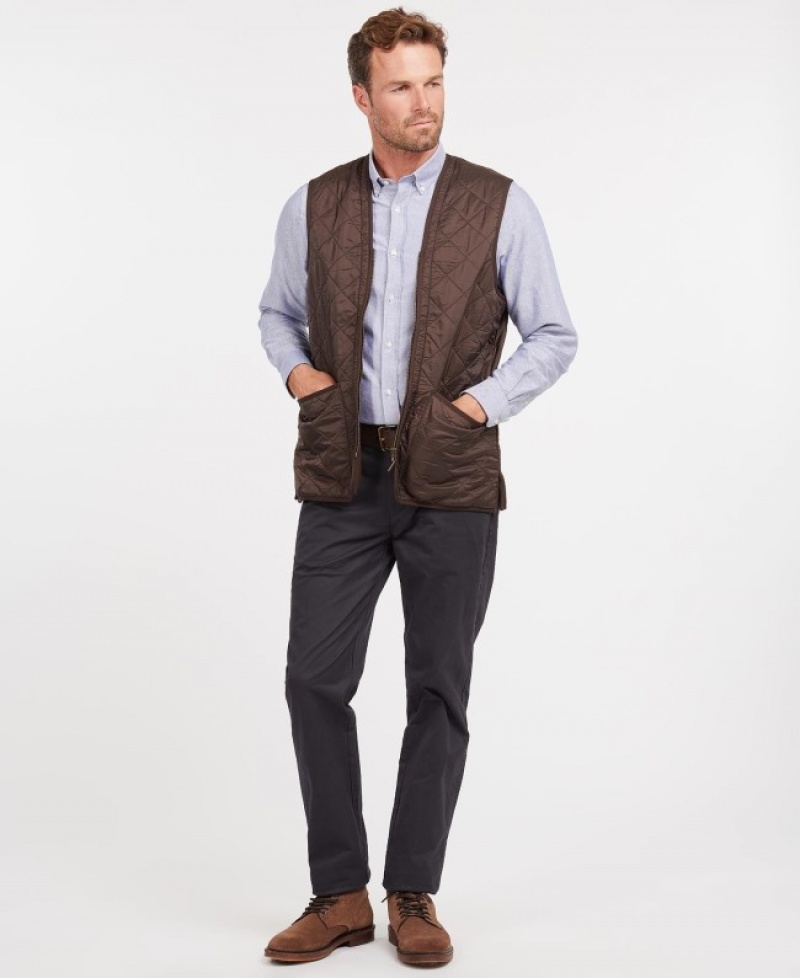 Barbour Polarquilt Zip-In Liner Waistcoat Maro | XPOH3670