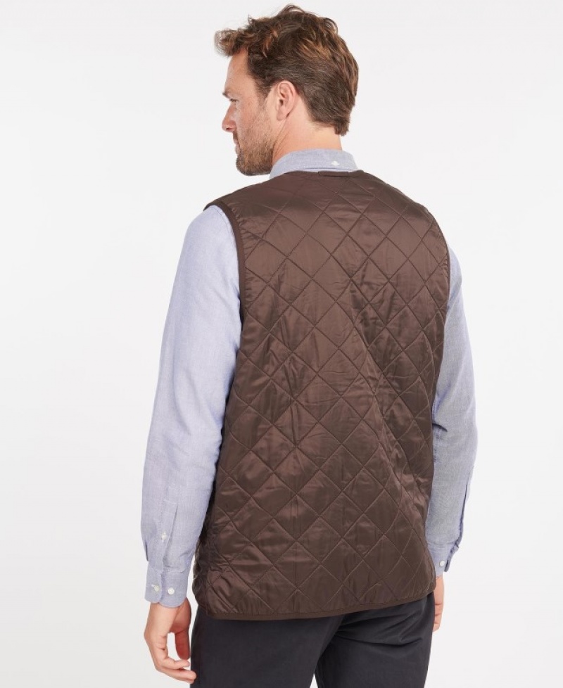 Barbour Polarquilt Zip-In Liner Waistcoat Maro | XPOH3670
