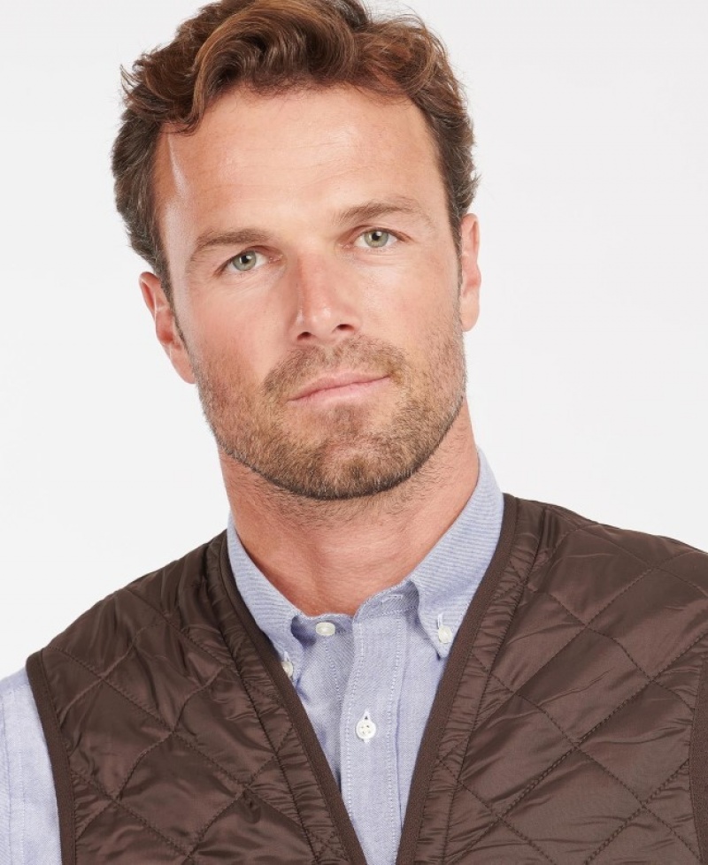 Barbour Polarquilt Zip-In Liner Waistcoat Maro | XPOH3670