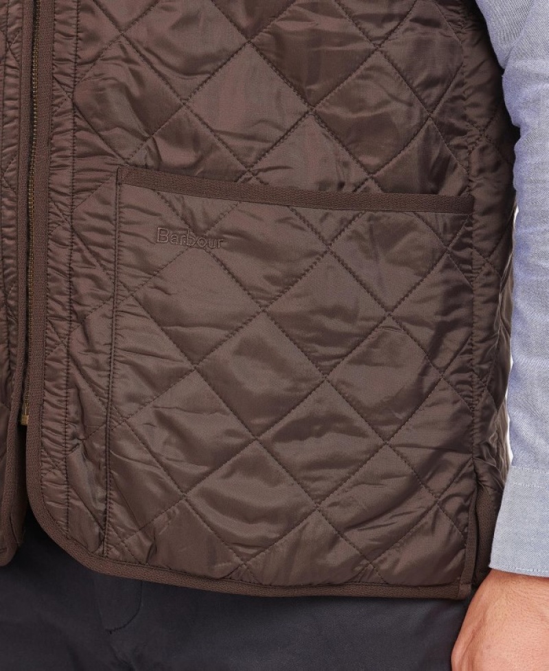 Barbour Polarquilt Zip-In Liner Waistcoat Maro | XPOH3670