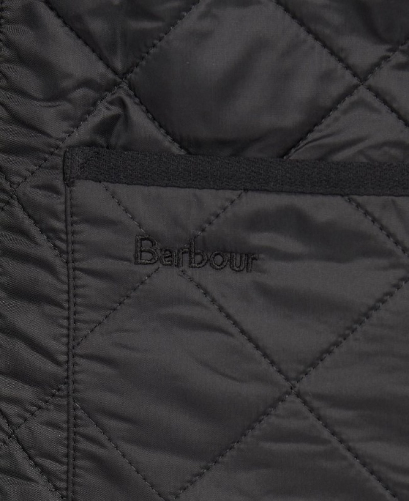 Barbour Polarquilt Zip-In Liner Waistcoat Negrii | BBEV9563